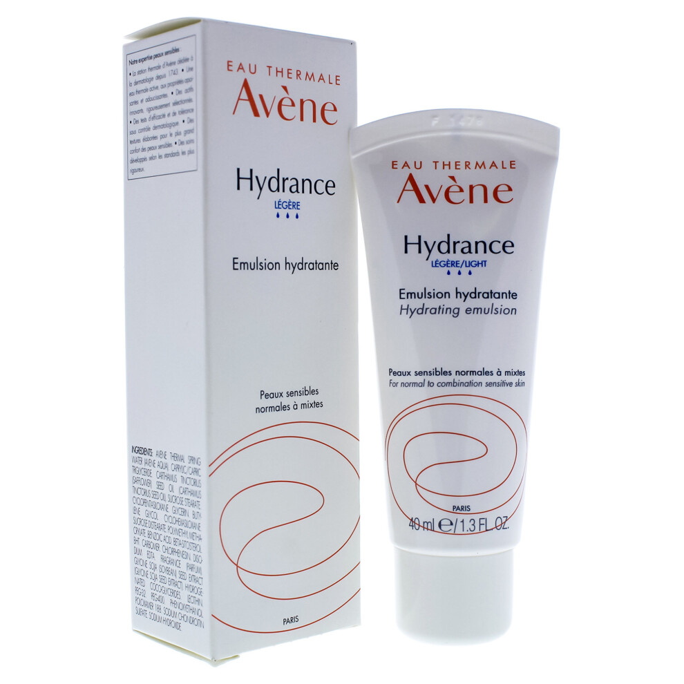 Hydrance Optimale Light Hydrating Cream by Eau Thermale Avene for Unisex - 1.35 oz Cream