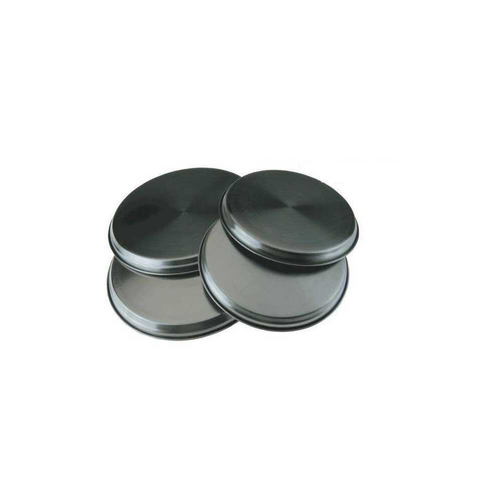 Set Of 4 Stainless Steel Hob Cover Set