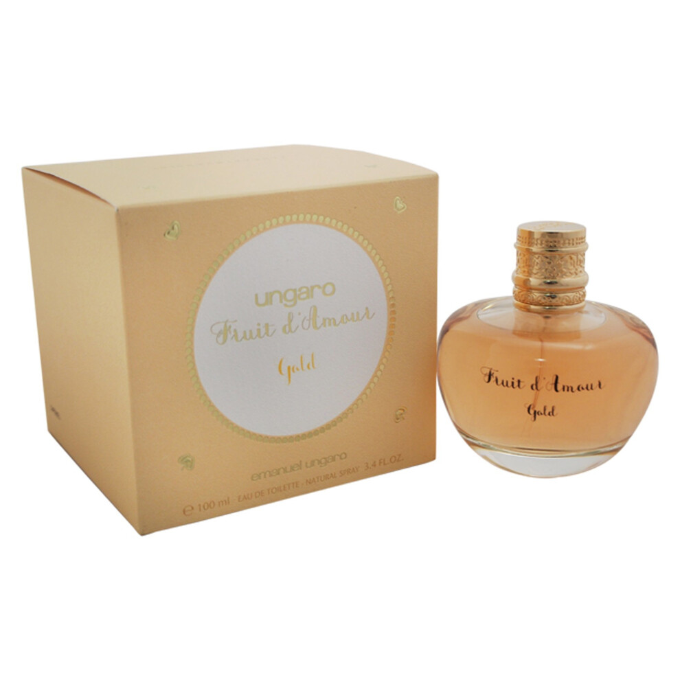 Emanuel Ungaro Fruit D'amour By Eau De Toilette 100Ml Gold