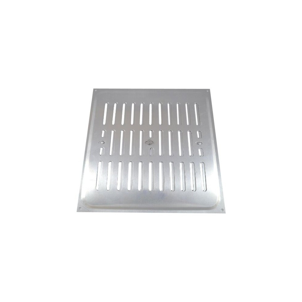 Bulk Hardware BH00357 Adjustable Hit and Miss Air Vent Grille, 240 x 240 mm (9.45 x 9.45 inches) - Aluminium
