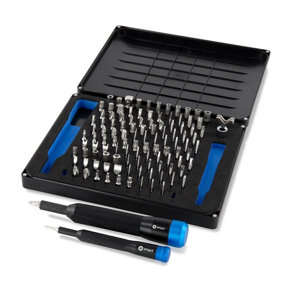 Ifixit Manta Driver Kit - 112 Bit Driver Kit Aluminum Precision Driver 4Mm Laptop Macbook Iphone Smartphone Tablet Repair 856235006726