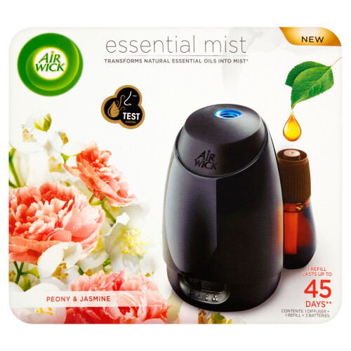 Air Wick Air Wick Mist Diffuser, Essential Oils Peony and Jasmine, Gadget and 1 Refill 1