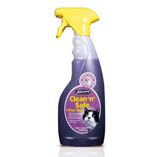 Johnson's Veterinary Johnson's Clean & Safe Litter Tray Disenfectant 500ml