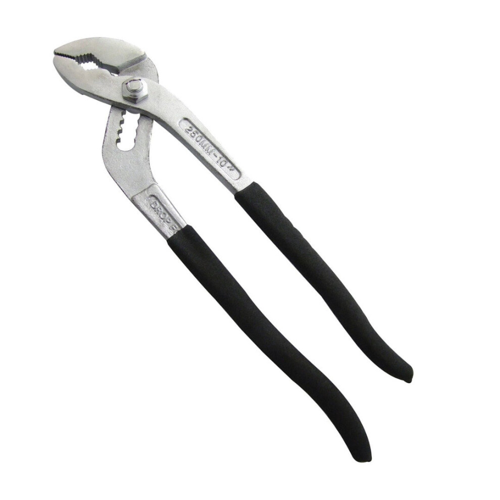 10'' 250Mm Waterpump Pliers Drop Forged Serrated Jaws Matt Grip Amtech B1100 5032759000425