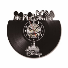 Fancylife Mickey Mouse & Friends LED Vinyl Record Clock | LED Wall Clock