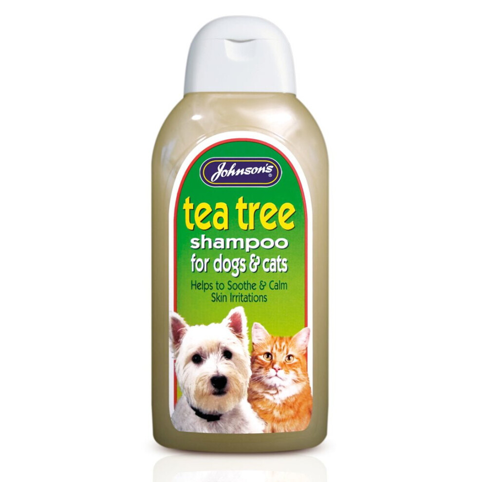 Jvp Dog & Cat Tea Tree Shampoo 400ml (Pack of 3)