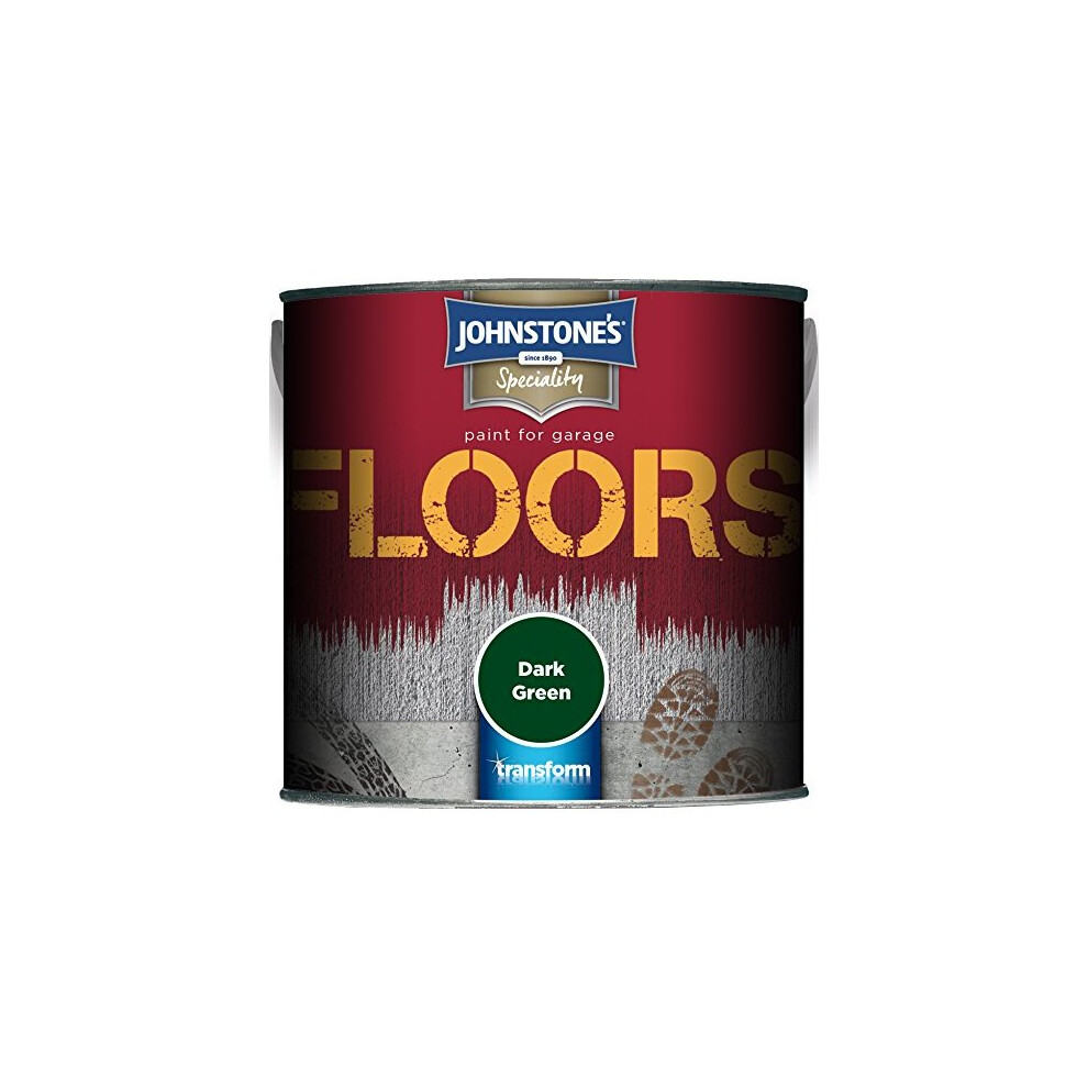 (Dark Green, 2.5l) Johnstone's Garage Floor Paint