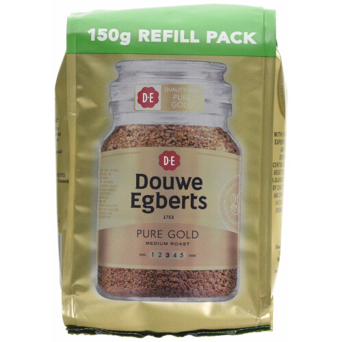 Douwe Egberts Pure Gold Medium Roast Refill Pack, 150g on OnBuy