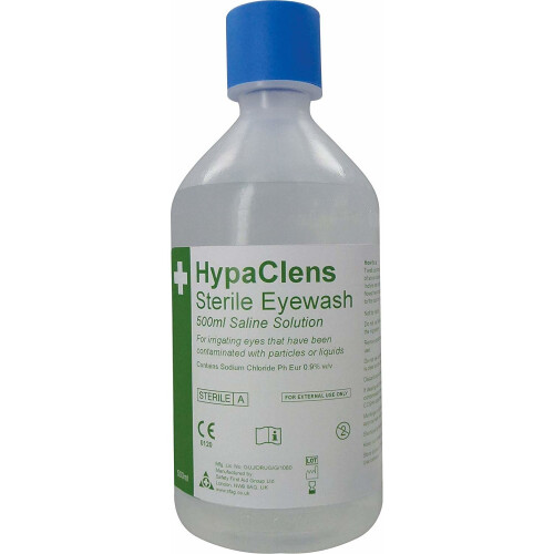 HypaClens Emergency Sterile Eyewash Station (2 x 500 ml) 1