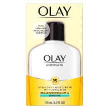 Olay, Komplett, UV365 Tagesfeuchtigkeitscreme mit Sonnenschutz, LSF 15, Sensitiv, 4 fl oz (118 ml)
