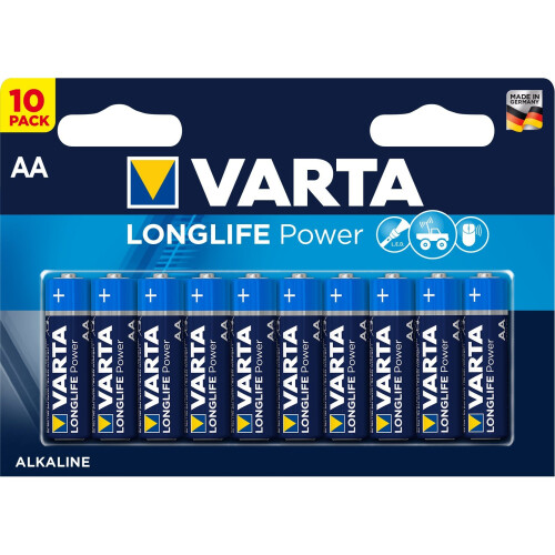 Varta 10 Stück LR6 AA VARTA Long Life