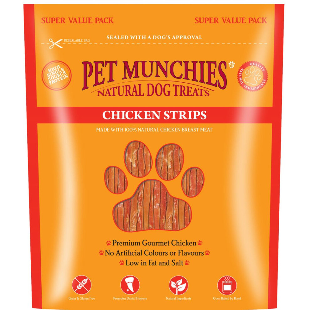 Pet Munchies Chicken Strips 320g