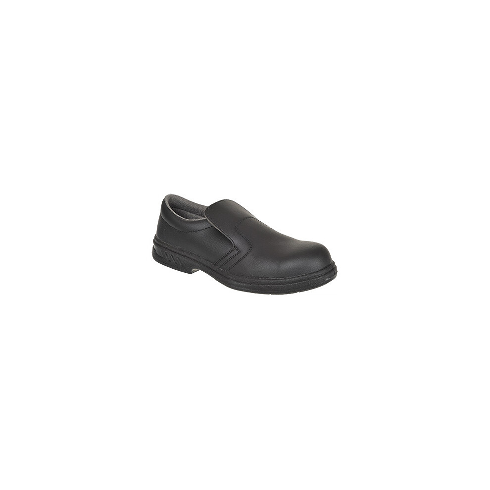 (Black, 9.5) Slip-On Safety Shoe S2 5036108164479