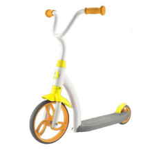 AEST Kids Balance Training Push Kick Steel Frame Scooter Yellow 3-5 Years B06