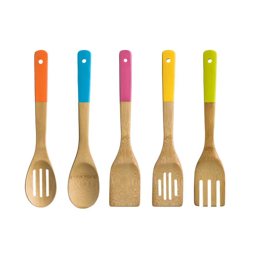 Premier housewares 5pc Bamboo Kitchen Utensil Set