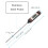 Meat Thermometer 5sec Instant Read Food Probe, Kitchen Thermometer, Digital Multi-function Food Thermometer, Long Probe, Backlit LCD Screen, Auto... 4