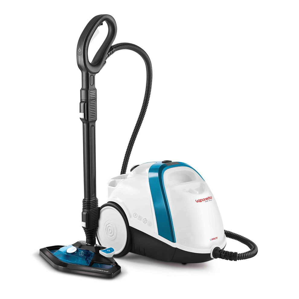 Polti Vaporetto Smart 100_B, steam cleaner, unlimited autonomy with continuous water refill, high pressure boiler 4bar, 9 accessories