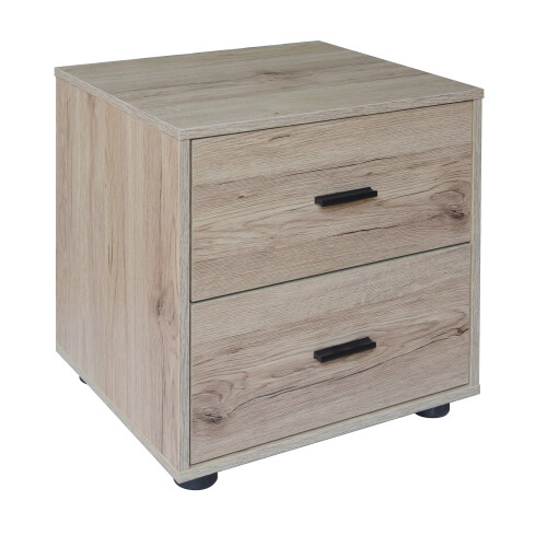URBN Living (2, Oak) 1 Or 2 Drawer Wooden Bedside Table Storage