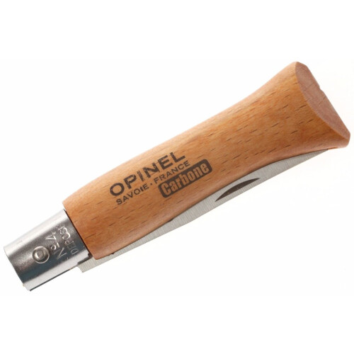 Opinel Opinel No.4 Non-Locking Knife | 5cm Carbon Steel Blade 2