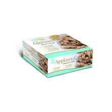APPLAWS Fish selection multipack in broth - wet cat food - 12x70g