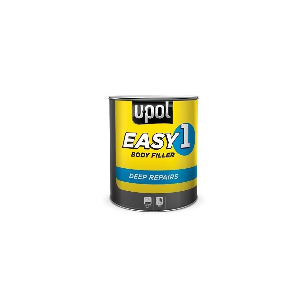 Upol Easy-1 Car Body Filler 3ltr Tin Easy Sanding