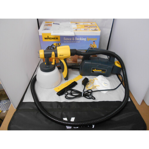 Wagner Fence & Decking Paint Sprayer for fences, sheds, decking on OnBuy