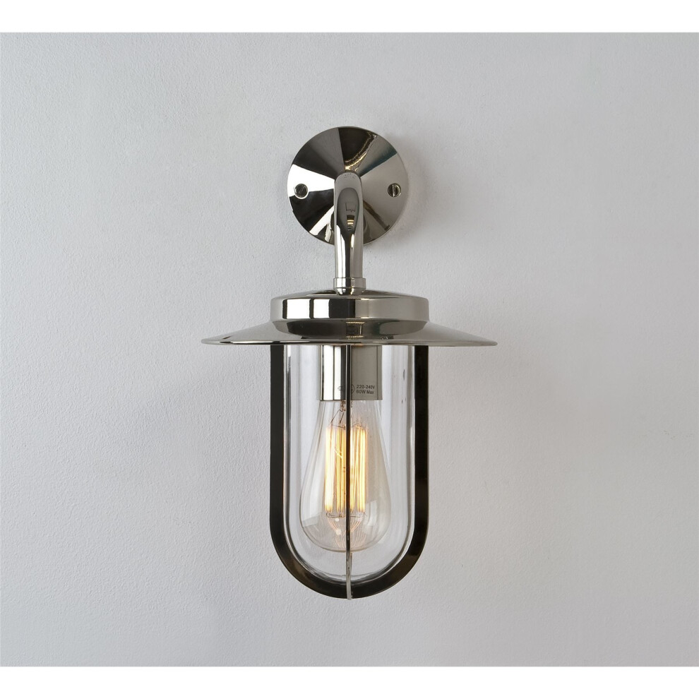 MONTPARNASSE OUTDOOR WALL LIGHT NICKEL FINISH - ASTRO 0484