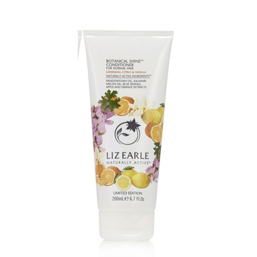 Liz Earle GERANIUM, CITRUS & VANILLA Botanical Shine Conditioner 200ml