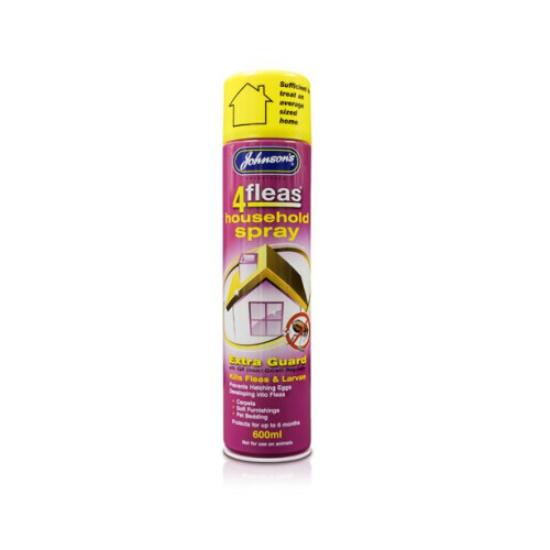 Johnson's Veterinary 4fleas Household Spray - Extra Guard With Igr 600ml