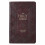 KJV Giant Print Lux-Leather Pattern Dark Brown 1