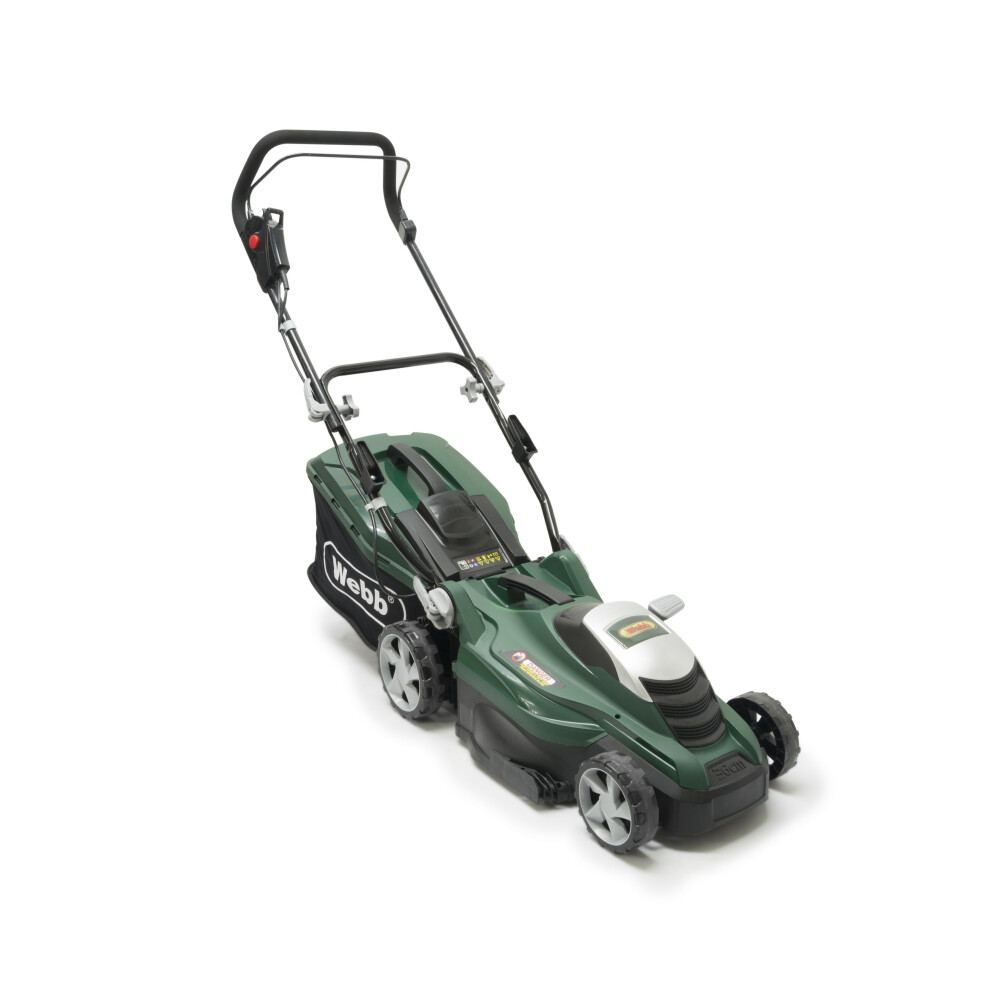 Webb ER36 Classic Electric Push Rotary Lawn Mower 36cm/14in 240v