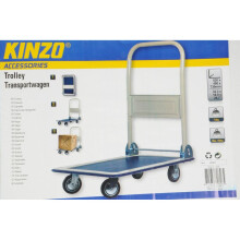 Portable Folding Flat Hand Trolley Industrial Transport Sack Truck Max.150Kg
