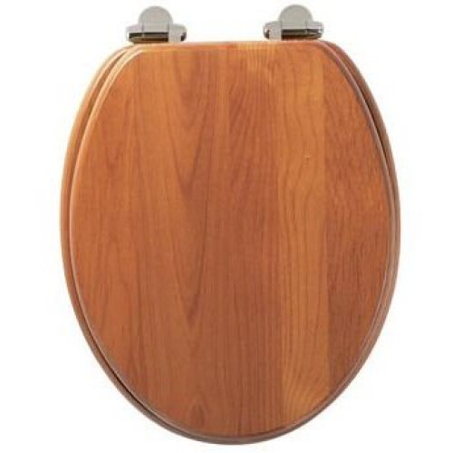 Roper Rhodes Antique Pine Toilet Seat With Soft Close Hinge on OnBuy