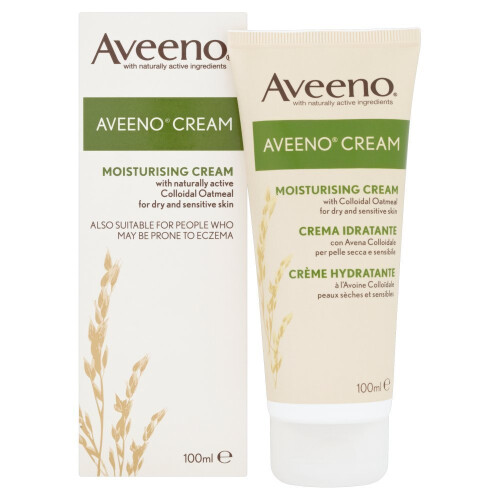 Aveeno Aveeno Moisturing Cream with Natural Colloidal Oatmeal, 100ml 1