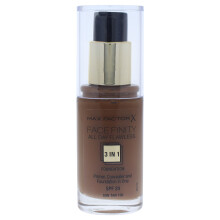 Facefinity All Day Flawless 3 In 1 Foundation SPF20 - # 100 Sun Tan by Max Factor for Women - 30 ml