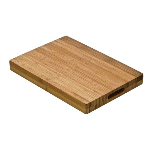 Kyoto Natural Bamboo Butchers Chopping Board With Handles
