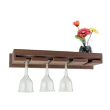 Seateak 62426 WineGlass Rack med hylde