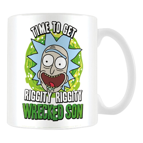 Rick And Morty Rick and Morty MG24857 Wrecked Son Coffee Mug, Ceramic, Multi-Colour