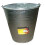 9Ltr Galvanised Steel Bucket 1