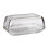 Cow Embossed Glass Lidded Butter Dish 1