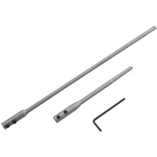 3pc Flat Wood Bit Extension Bar Set, Extension Shank 6" (150mm) & "12 (300mm)