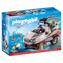 Playmobil Amfibische Truck, Multicolor