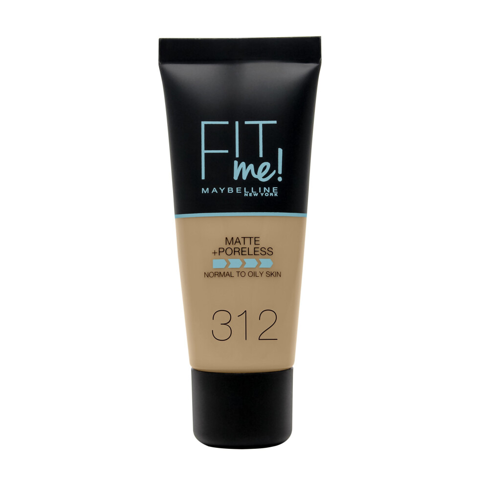 Maybelline Fit Me Matte & Poreless Foundation 312 Golden 30ml