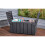 Strata Strata 322L Heavy Duty Garden Storage Box / Seat, Lockable Trunk Grey 3