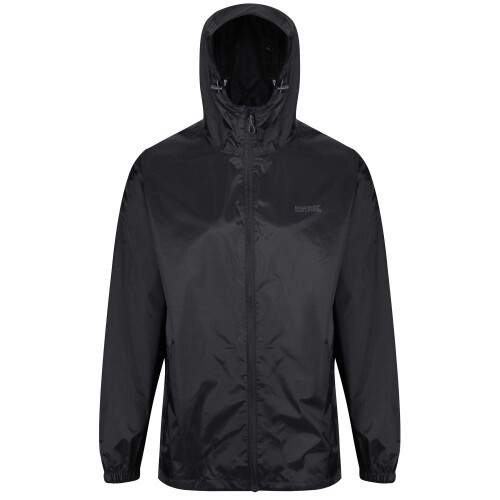 Regatta Regatta Men's Pack It III Waterproof Shell Jacket, Black, Large