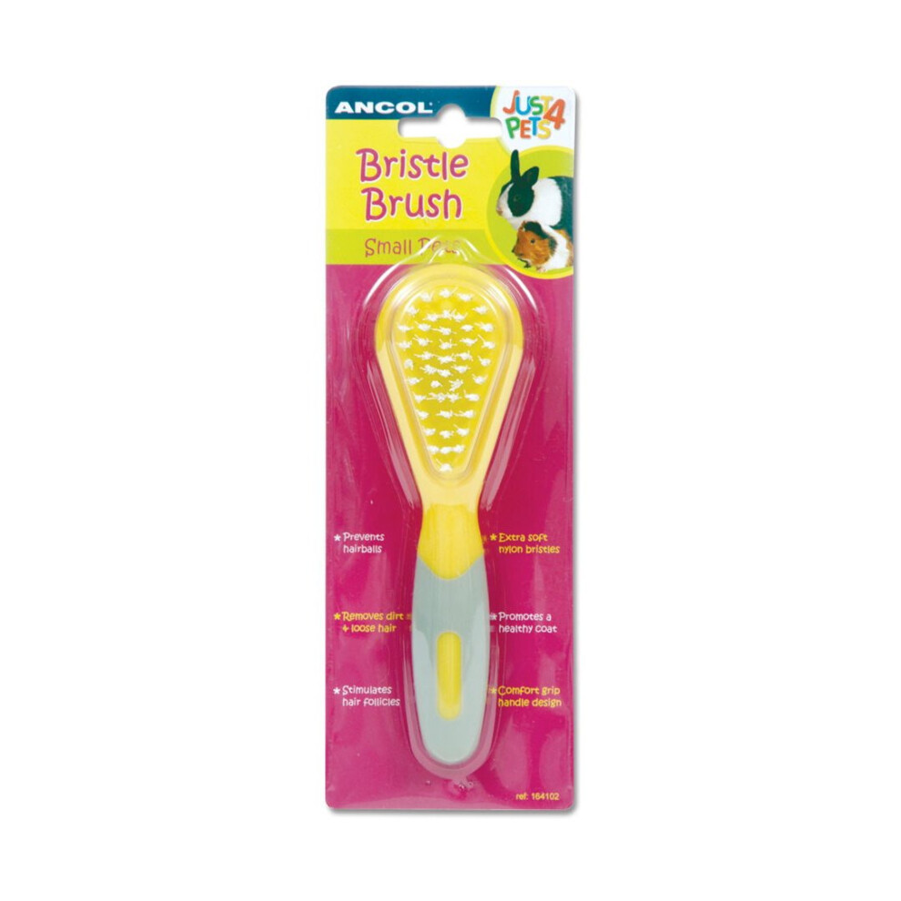 Just 4 Pets Small Animal Bristle Brush