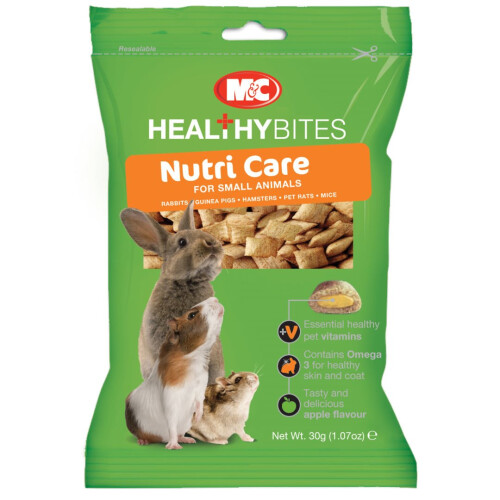 Mark & Chappell Healthy Bites Nutri Care For Small Animals - 30g