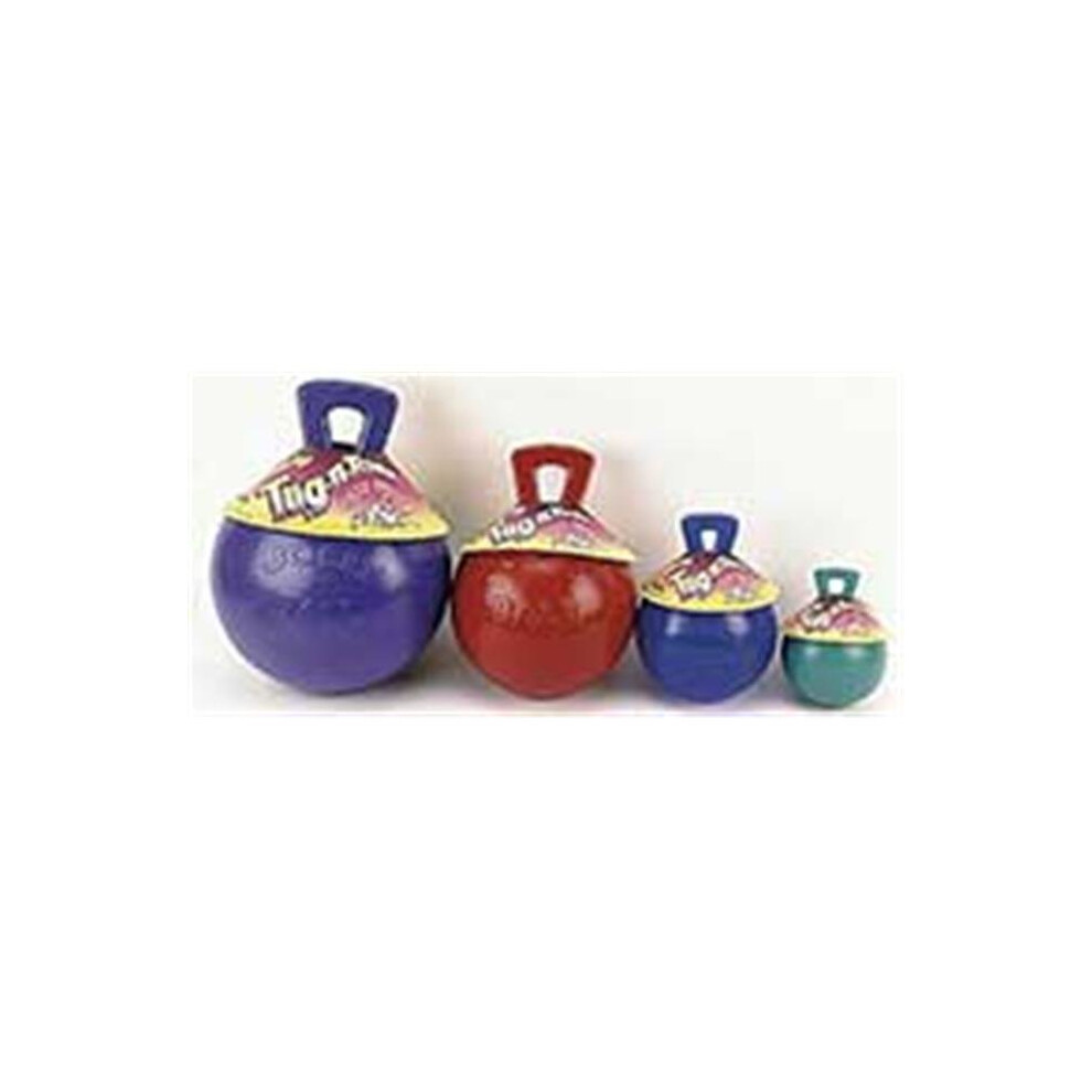 Horsemen S Pride Tug-n-toss Horse Ball Purple 6 Inch - 406