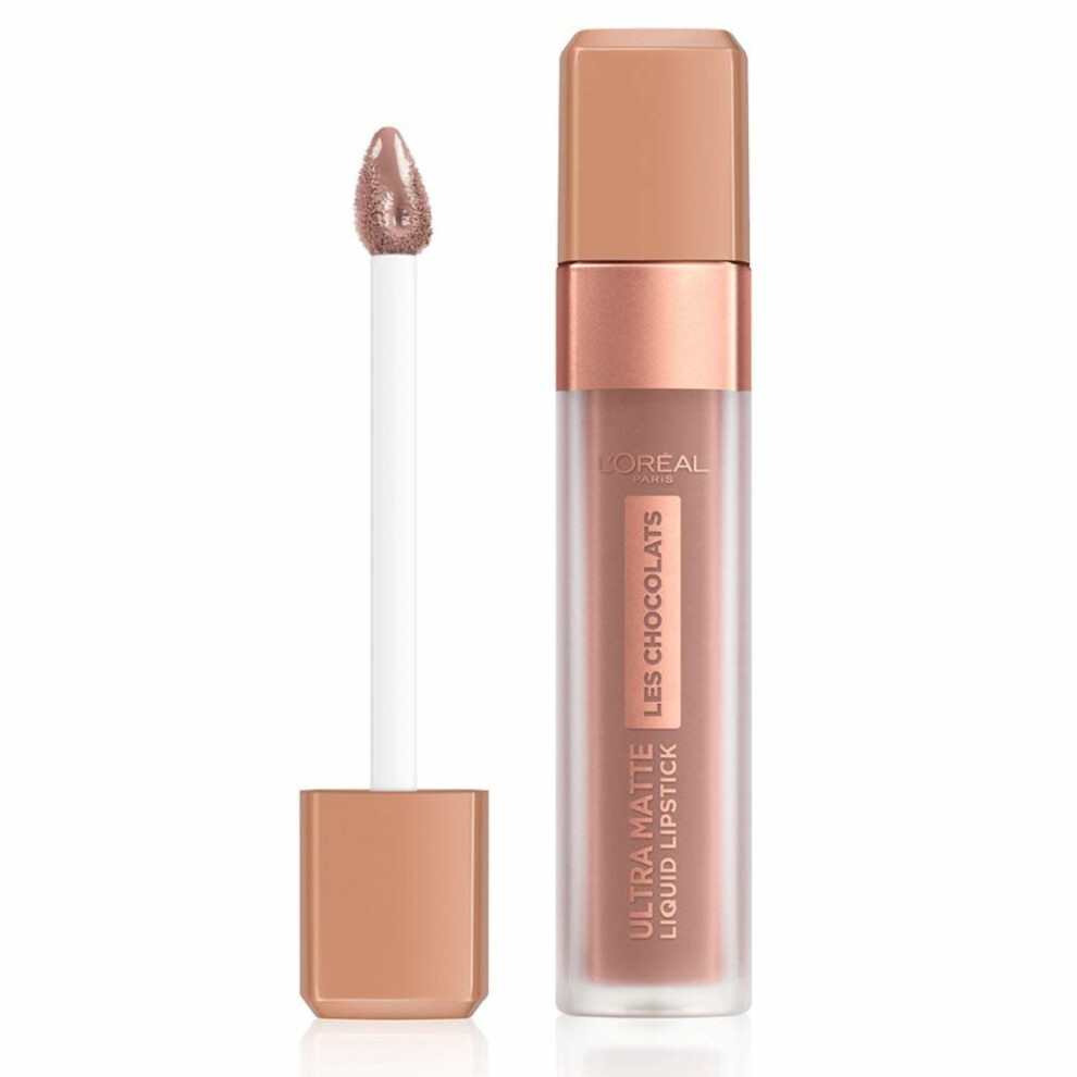 L'Oreal Paris Les Chocolats Ultra Matte Liquid Lipstick 848 Dose of Cocoa