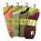 (Multicoloured) Ladies 3pk Bamboo Extra Fine Anti Bacterial Socks 1